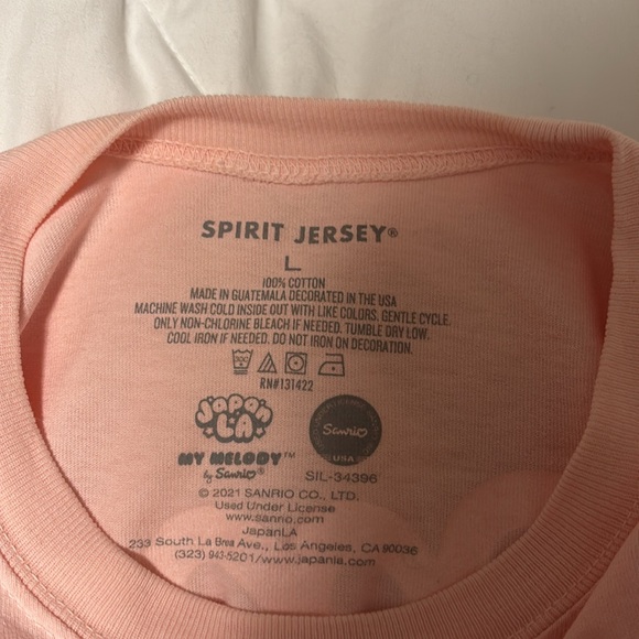 Sanrio Pink Long Sleeve Shirt - Picture 2 of 5